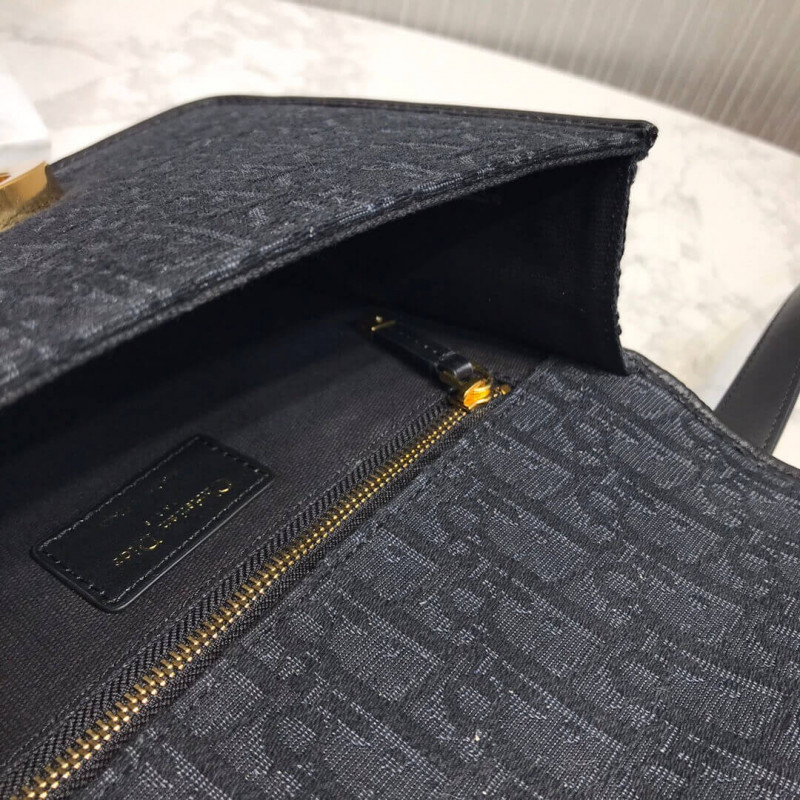 Replica Christian Dior 30 Montaigne Bag Oblique Jacquard M9203