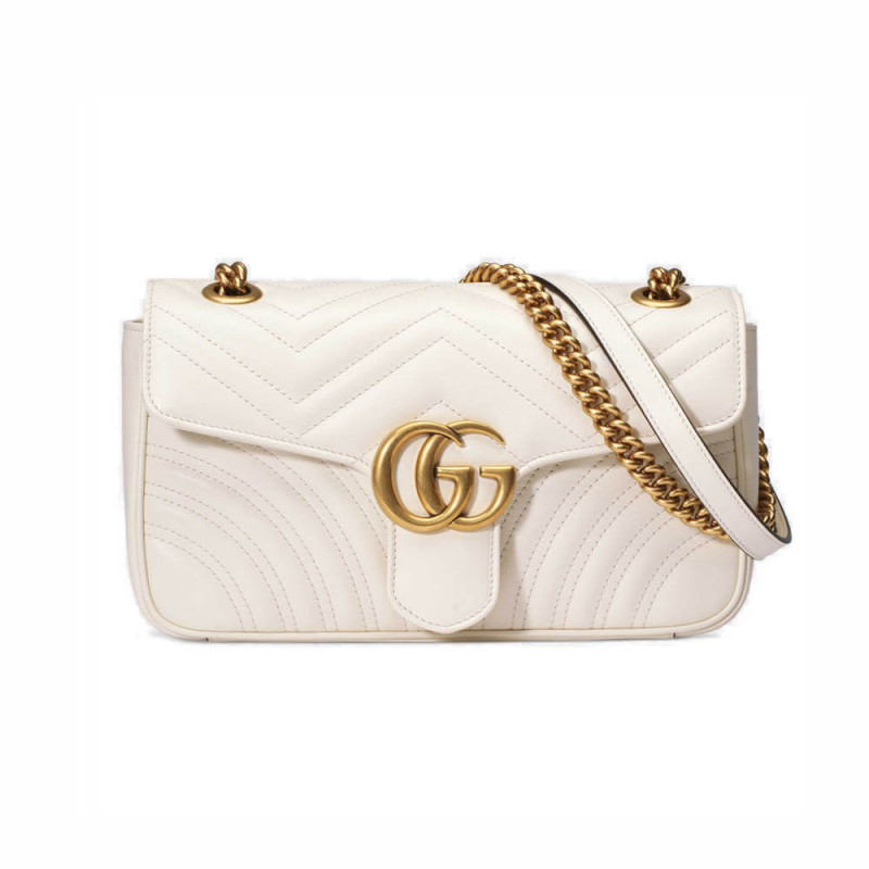 Replica Gucci Gg Marmont Matelasse Chevron Leather Small Shoulder Bag 443497