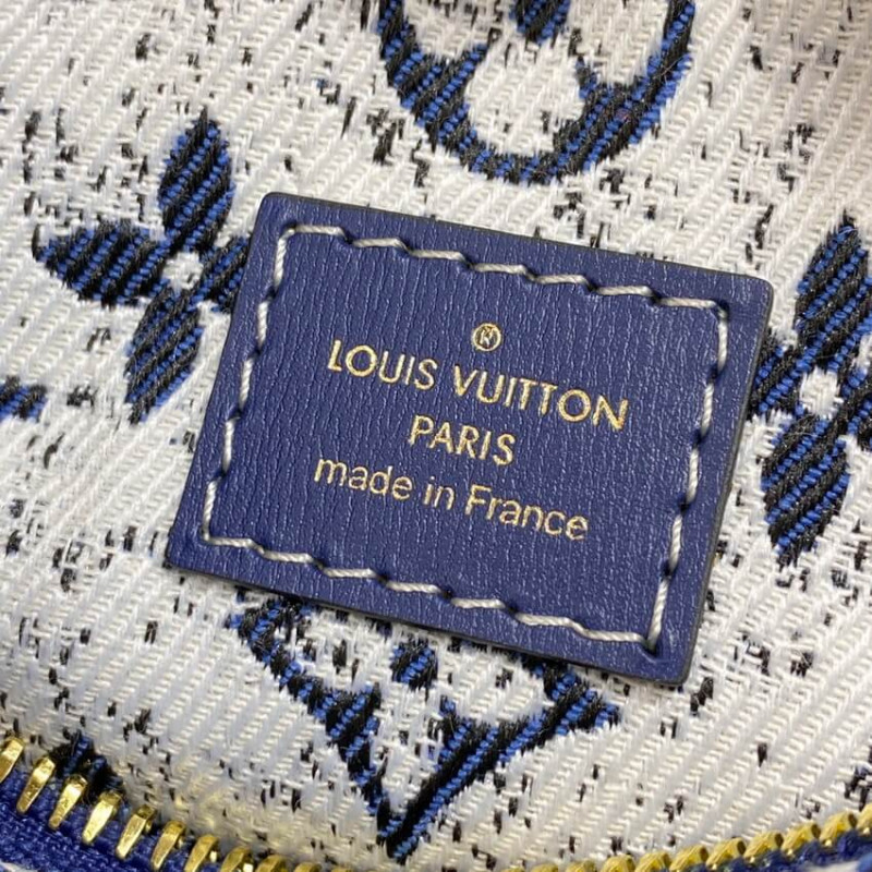 Replica Louis Vuitton Monogram Jacquard Denim Nano Speedy M81168 M81213