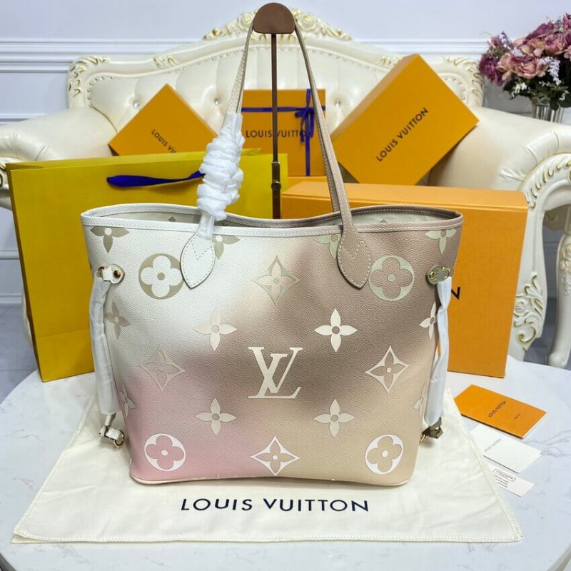 Replica Louis Vuitton Neverfull Mm M59859 Sunset Kaki