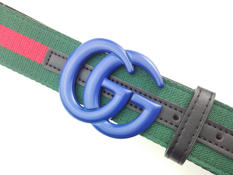 Replica Gucci Belt G320-75 Blue 38Mm