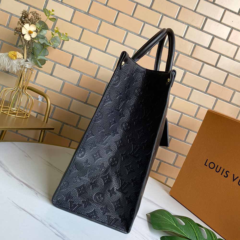 Replica Louis Vuitton Onthego Gm-M45320 41Cm Blk/Blue/Red