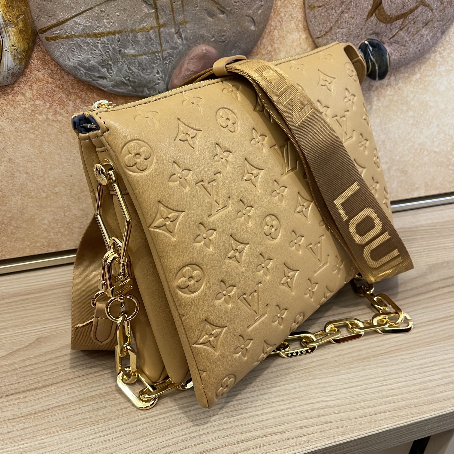 Replica Louis Vuitton Coussin Pm- Pink/Brown/Blue/Green