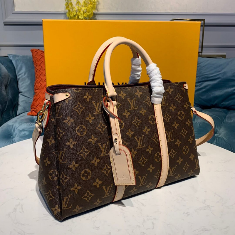 Replica Louis Vuitton Monogram Canvas Soufflot Mm M44816