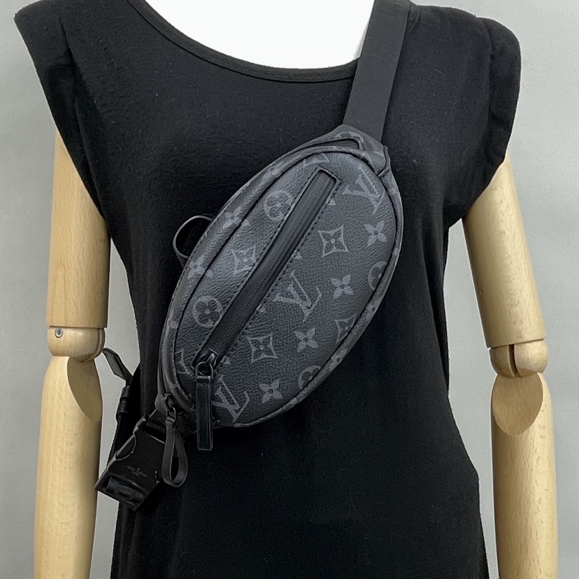 Replica Louis Vuitton Bags Catch Bumbag Monogram Eclipse M82777 AAA+