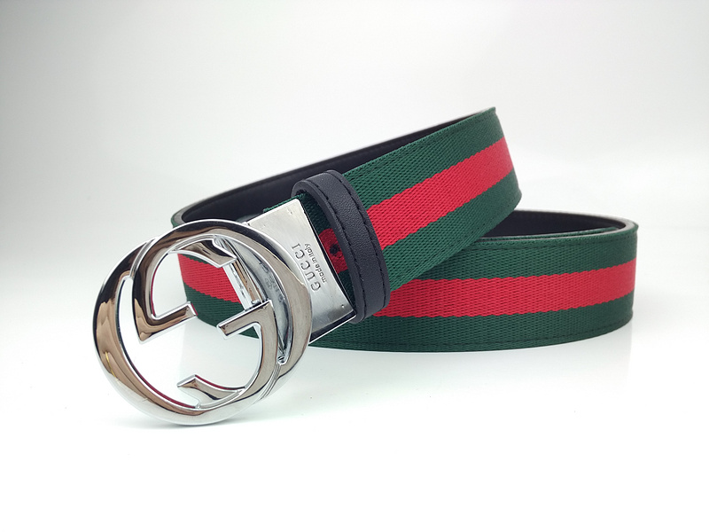 Replica Gucci Belt G311-75 Silver 38Mm