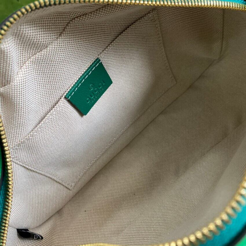 Replica Gucci Gg Marmont Small Shoulder Bag 447632 Green And Emerald Leather