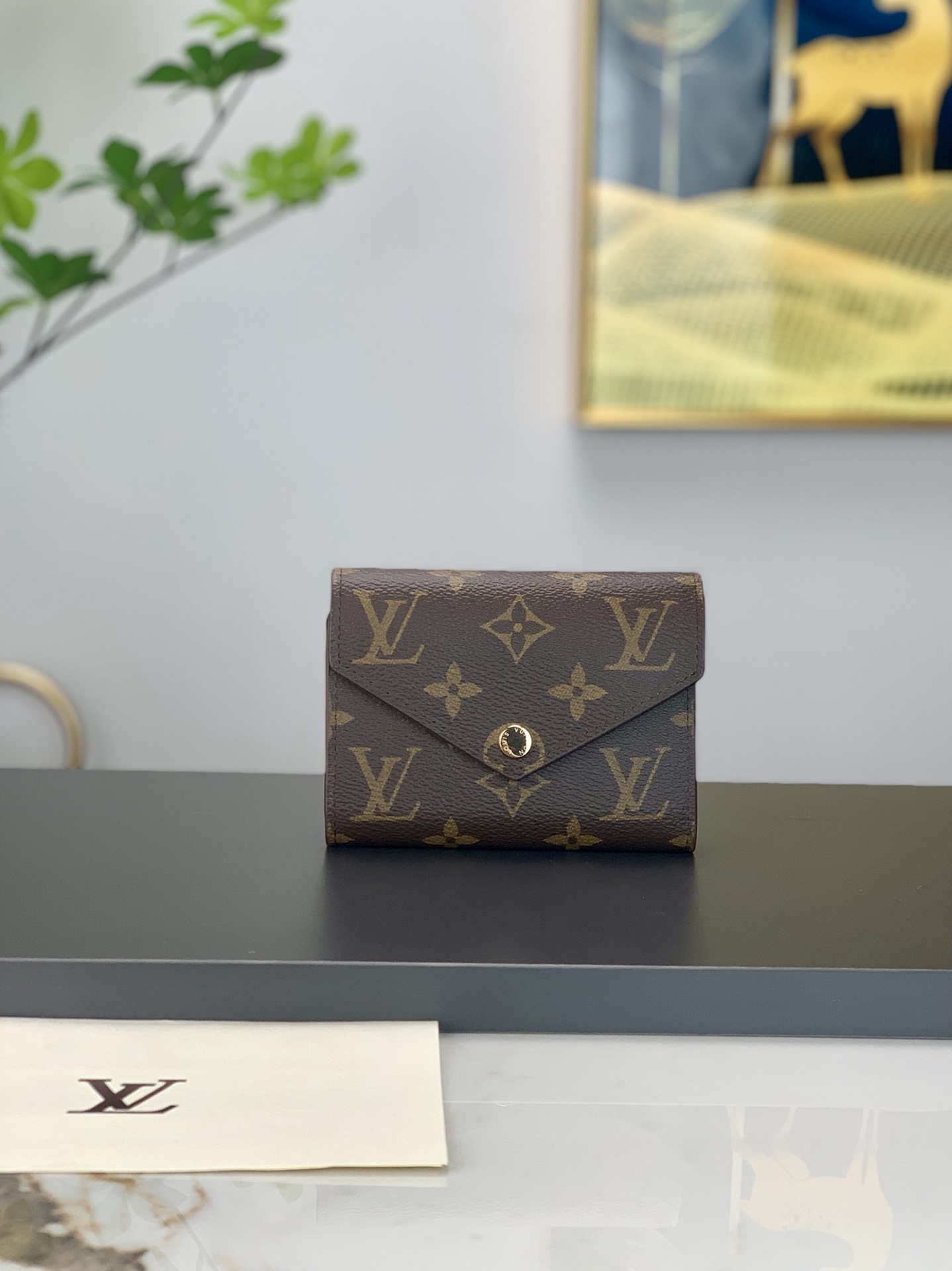 Replica Louis Vuitton Monogram Victorine Wallet M62472