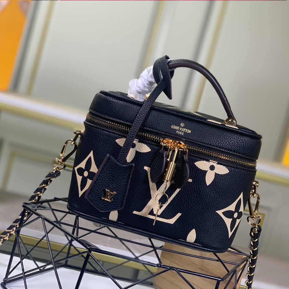 Replica Louis Vuitton Vanity Pm M45599 Cream/Black/Grey