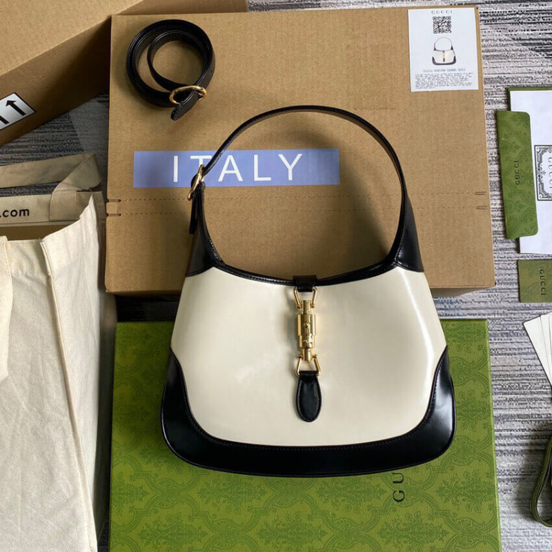 Replica Gucci Jackie 1961 Leather Small Shoulder Bag 636706