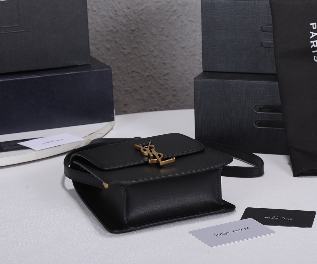 Replica Ysl Kaia North/South Satchel In Vegetable- Black/Beige