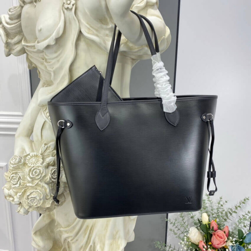 Replica Louis Vuitton Epi Leather Neverfull Mm M40392 Black
