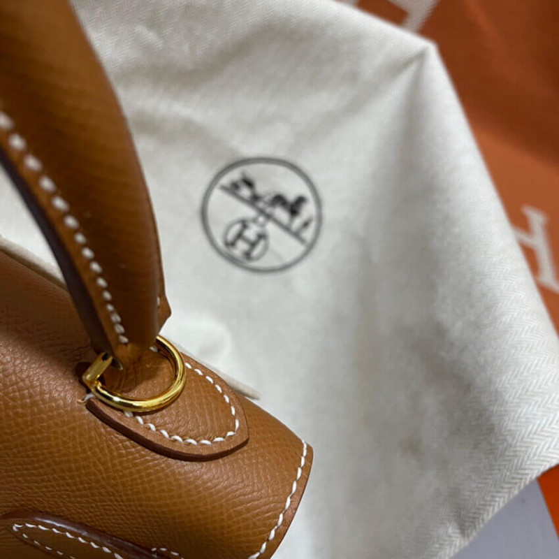 Replica Hermes Kelly Bag 25 Epsom Leather