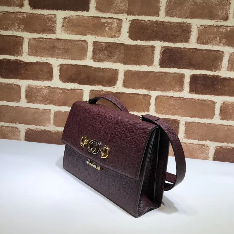 Replica Gucci Zumi Grainy Leather Small Shoulder Bag 576388