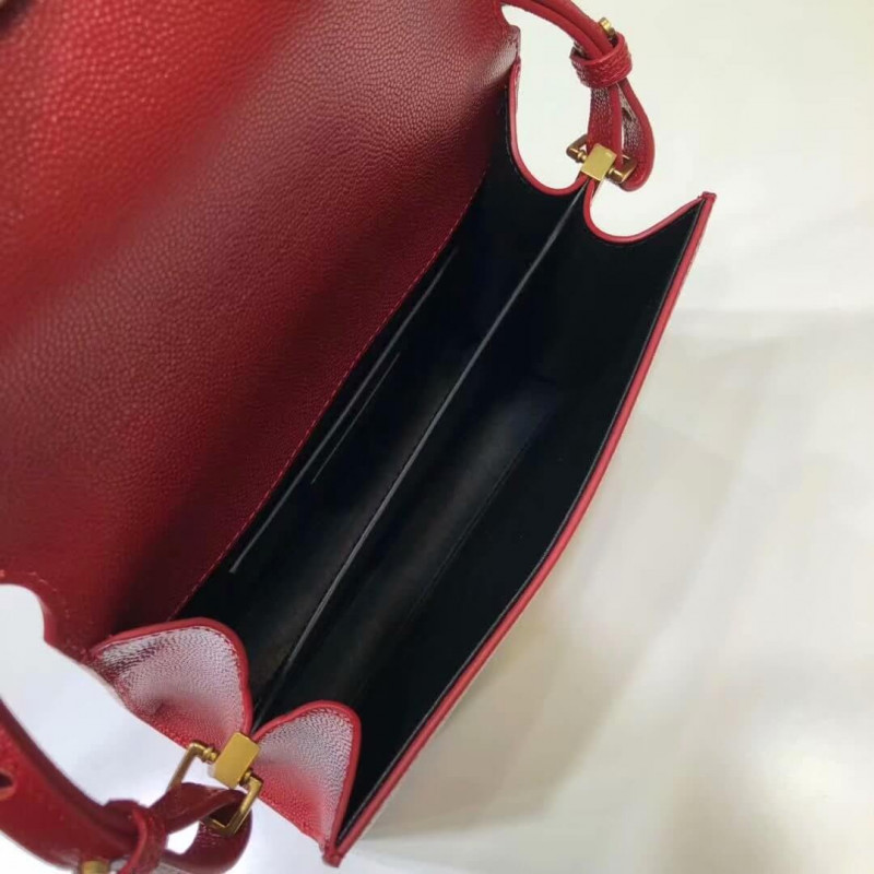 Replica Ysl Saint Laurent Cassandra Mini Top Handle Bag 602716