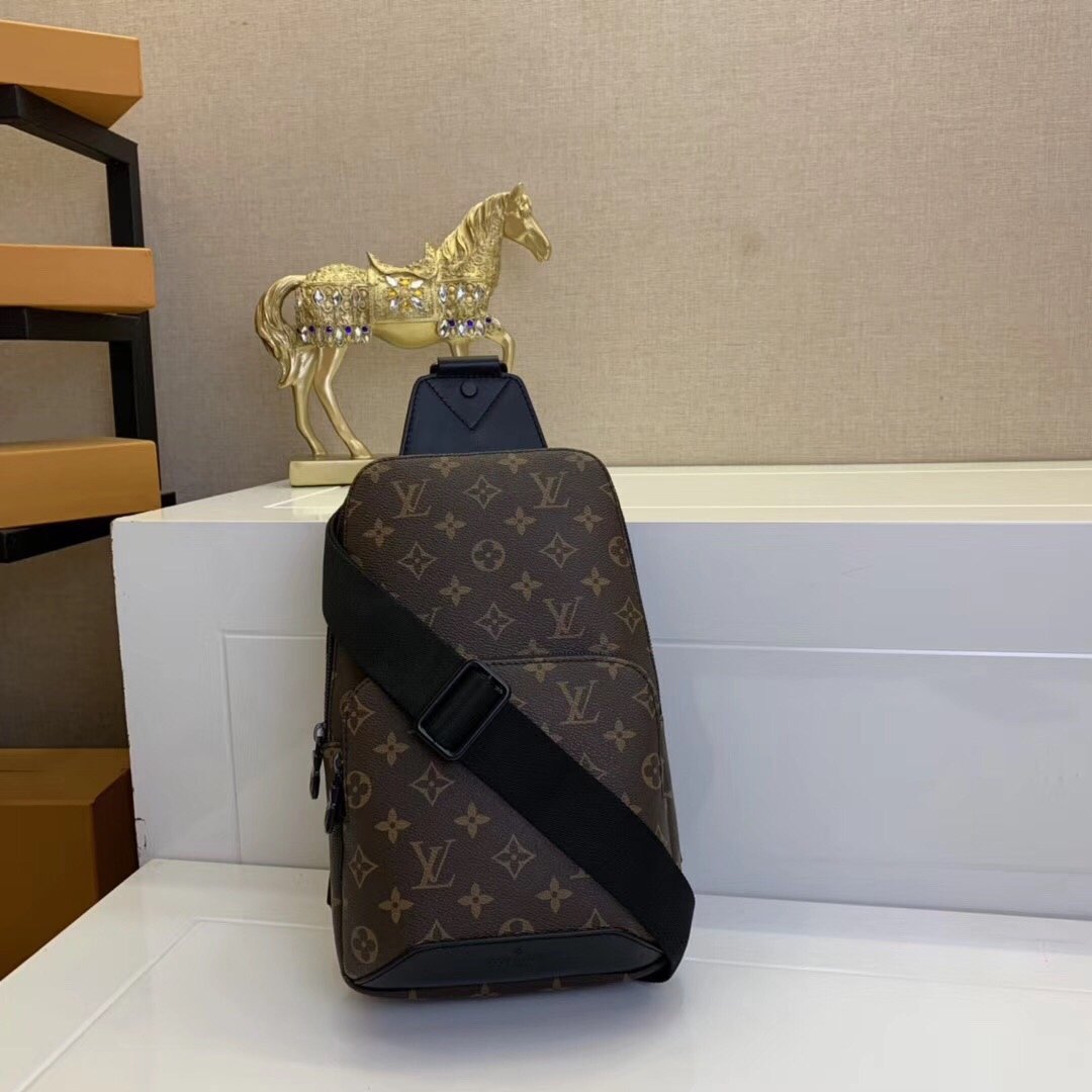 Replica Louis Vuitton Avenue Sling Bag Monogram Damier