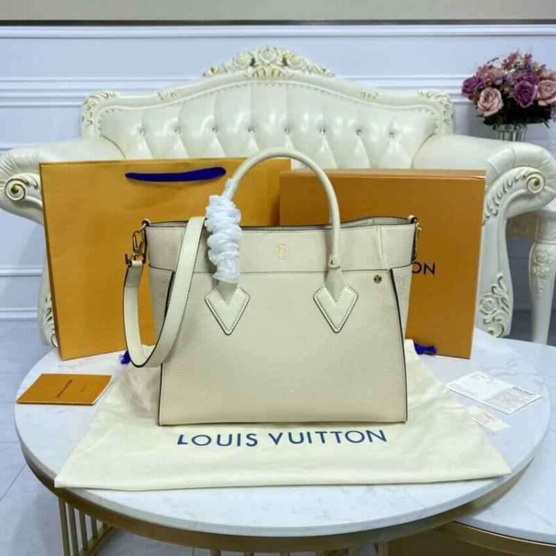 Replica Louis Vuitton On My Side Bag M55802 Beige