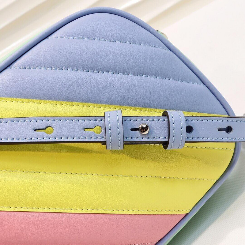 Replica Gucci Gg Marmont Small Shoulder Bag In Pastel And Rainbow 447632