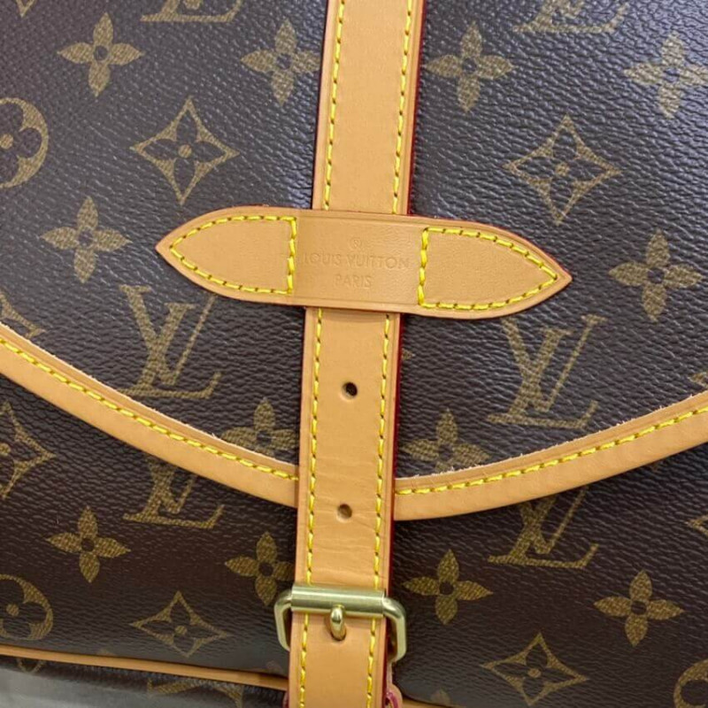 Replica Louis Vuitton Monogram Canvas Saumur Mm M42256