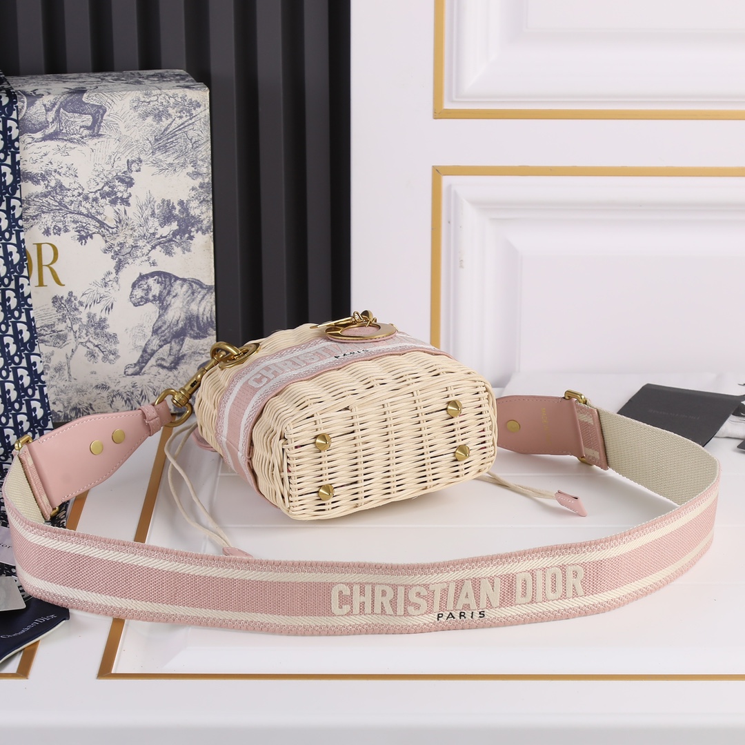 Replica Dior Lady D Bag-Pink