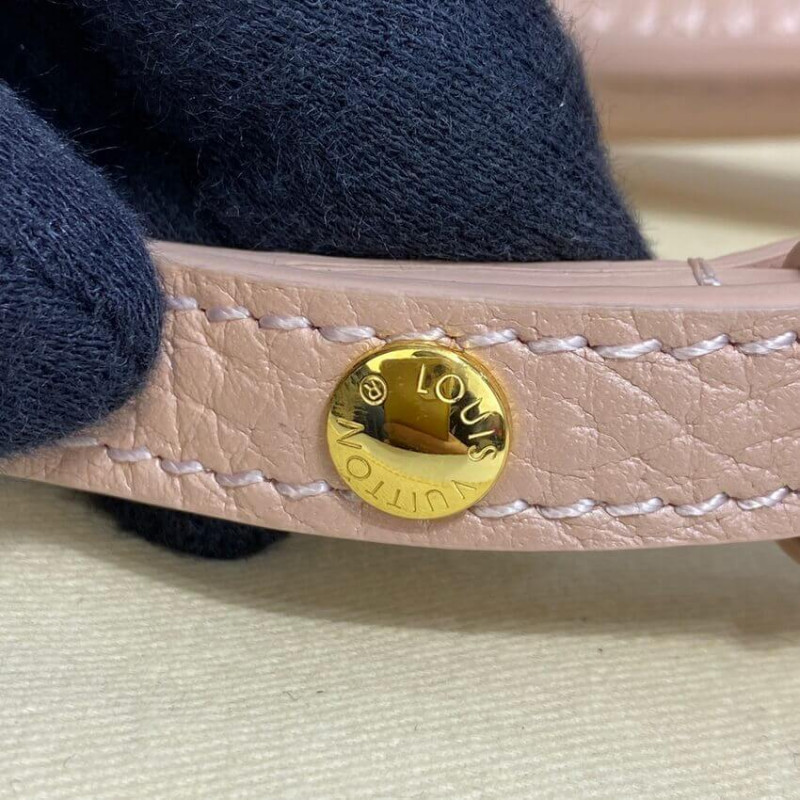 Replica Louis Vuitton Twist One Handle Mm M57090 Champagne Metallise