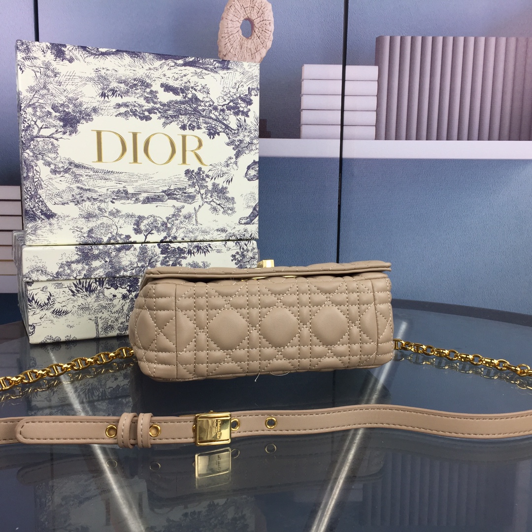 Replica Dior Small Dr Caro Bag Black/Beige