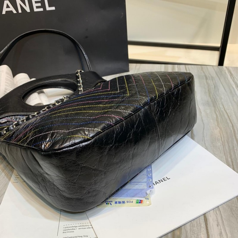 Replica Chanel Crumpled Calfskin Chanel 31 Shopping Bag 0091
