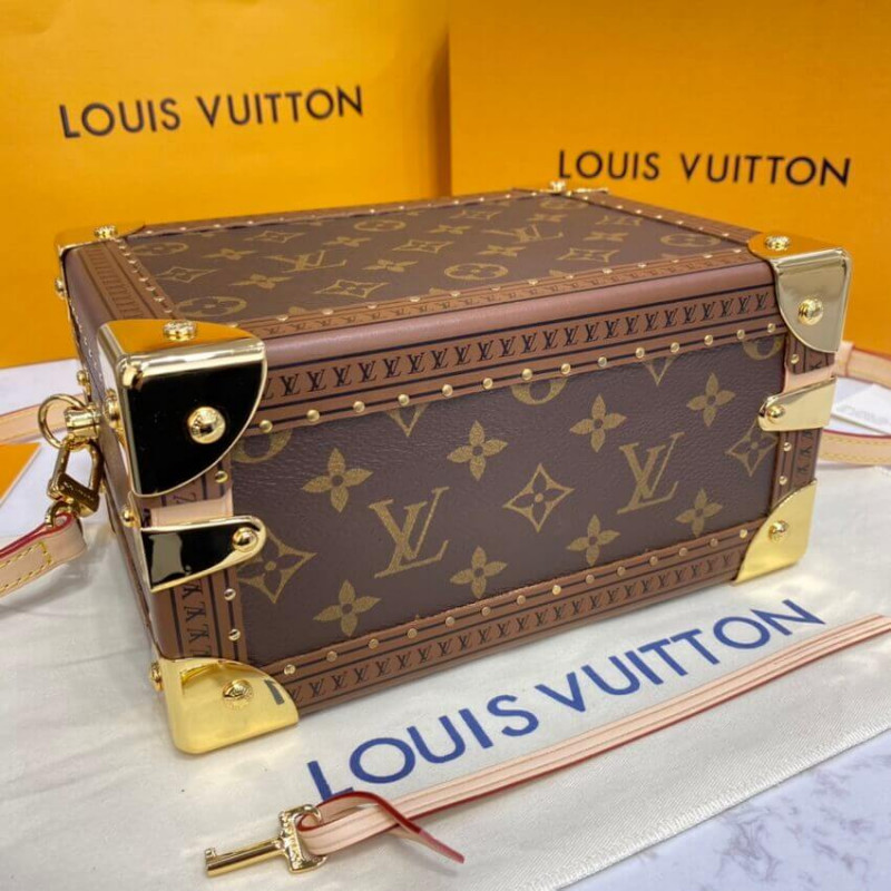 Replica Louis Vuitton Monogram Valisette Tresor M45673