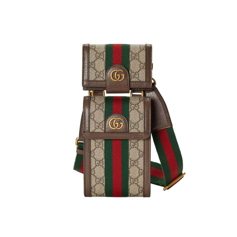 Replica Gucci Ophidia Mini Bag And Detachable Wallet 699173