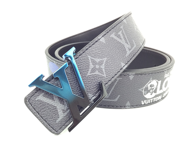 Replica Louis Vuitton Belt L192-80 38Mm Blue