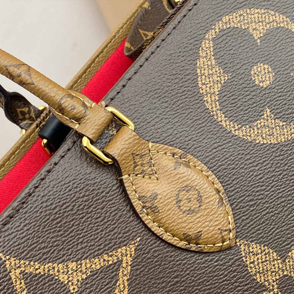 Replica Louis Vuitton Onthego Gm-M45320 41Cm Blk/Blue/Red