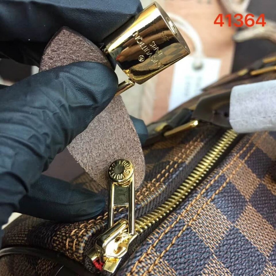 Replica Louis Vuitton Damier Ebene Canvas Speedy 30 N41364