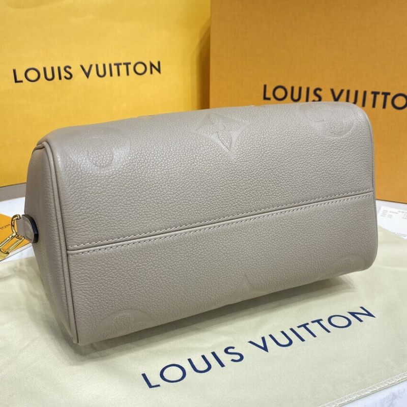 Replica Louis Vuitton Monogram Empreinte Speedy Bandouliere 25 M59273