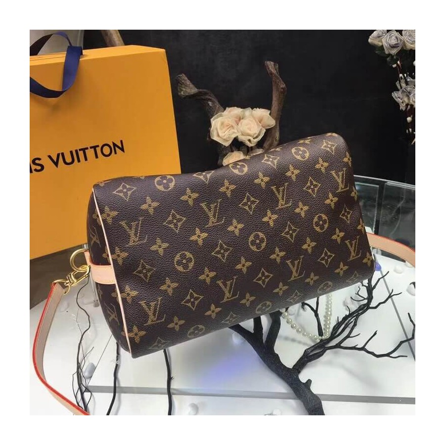 Replica Louis Vuitton Monogram Canvas Speedy Bandouliere 30 M41112