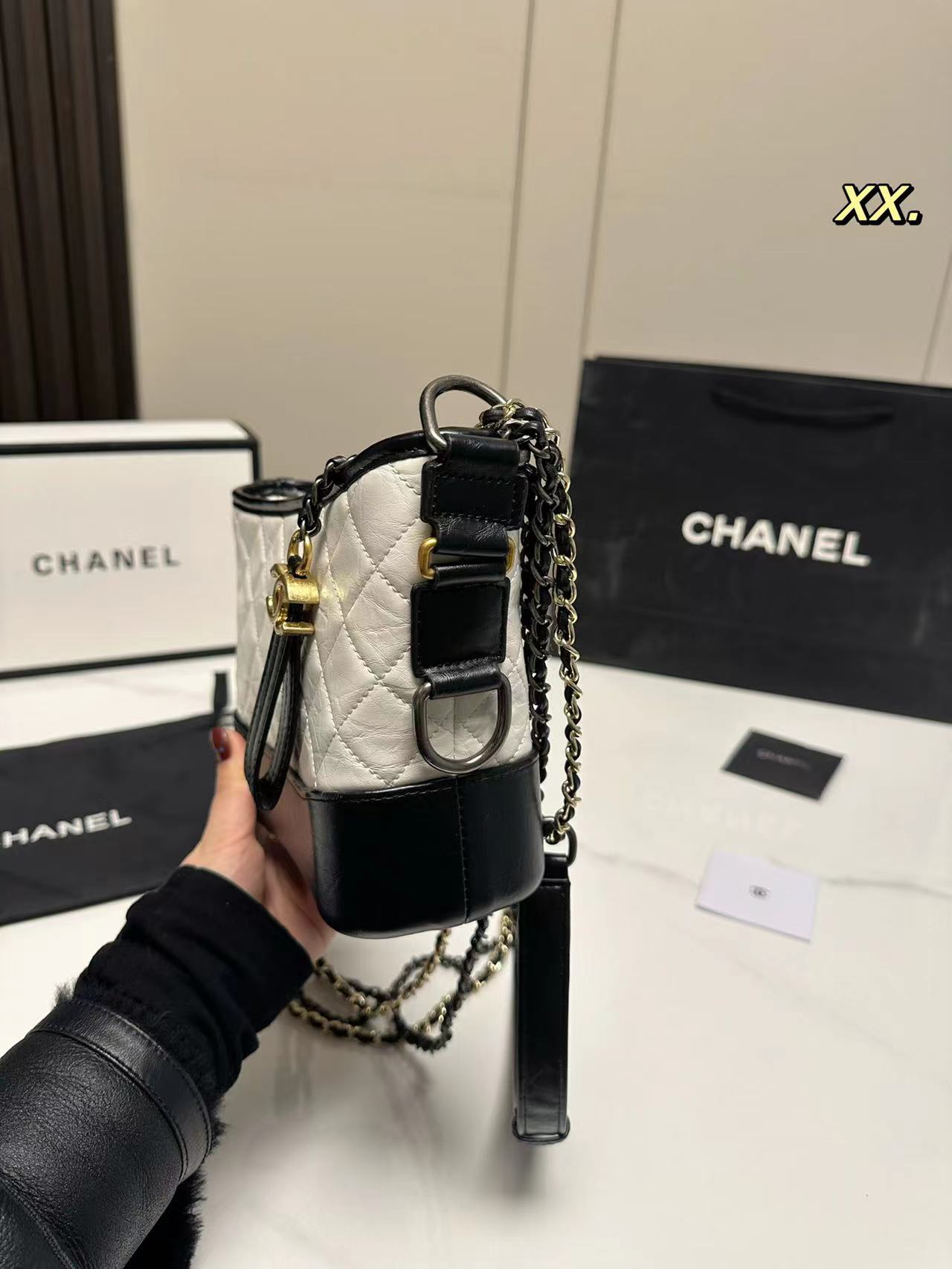 Replica Chanel Chanel S Gabrielle Small Hobo Bag A91810