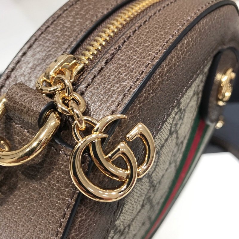 Replica Gucci Ophidia Mini Round Shoulder Bag