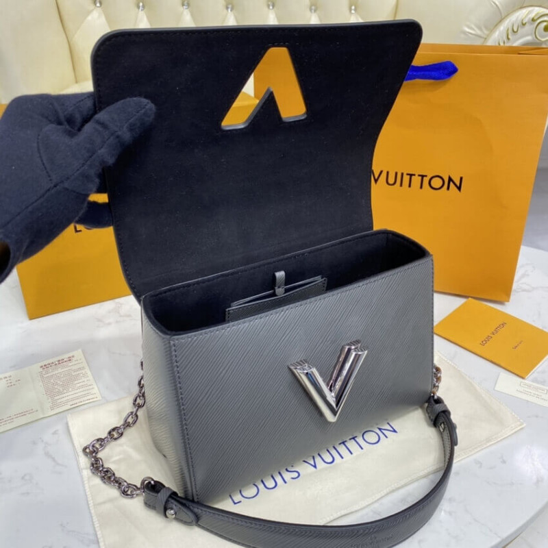 Replica Louis Vuitton Epi Leather Twist Mm M56530 Gray