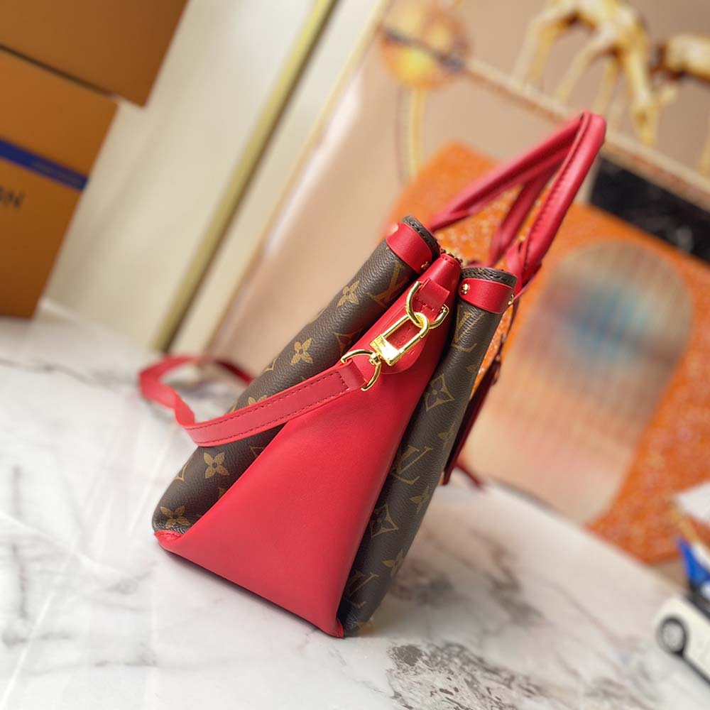 Replica Louis Vuitton Monogram Canvas Soufflot Mm