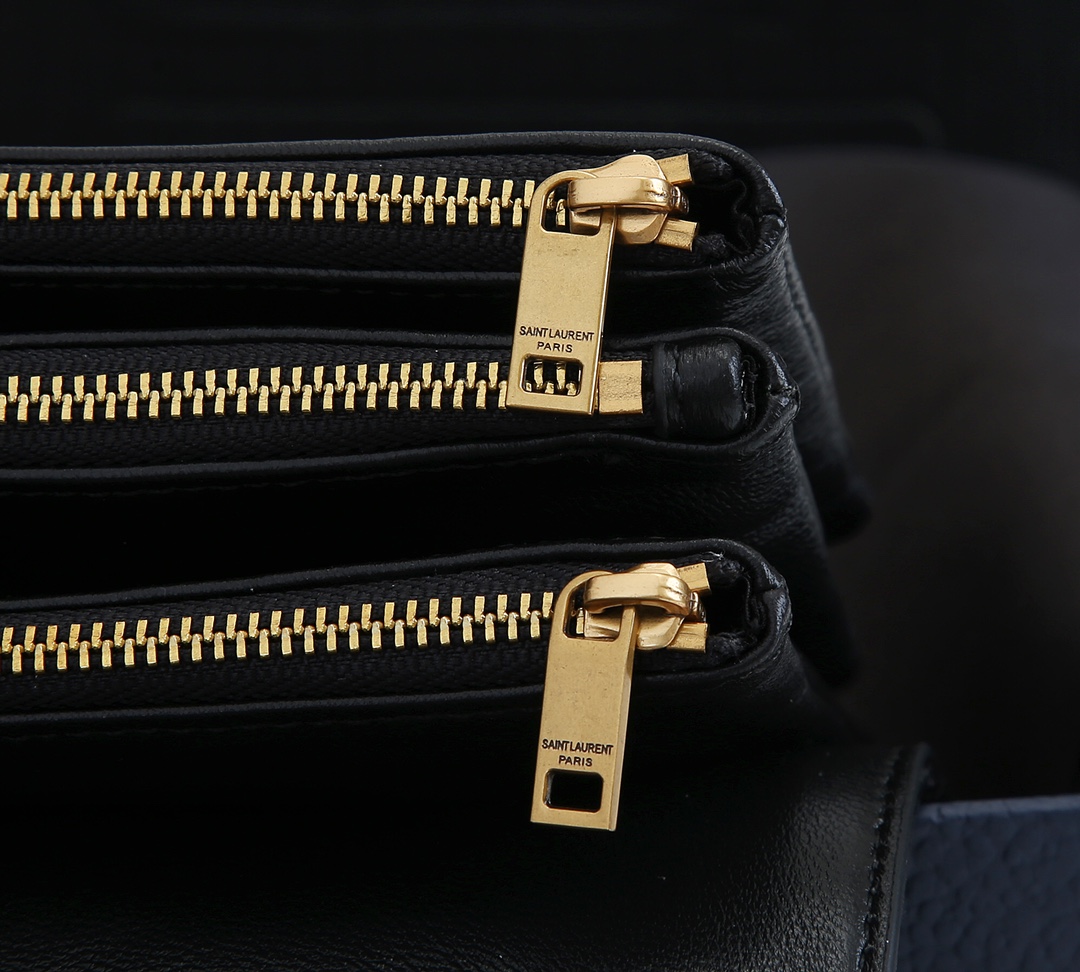 Replica Ysl Becky Chain Wallet In Quilted Lambskin 1944