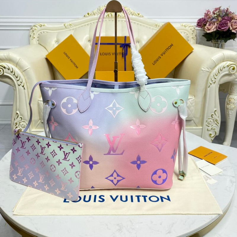 Replica Louis Vuitton Neverfull Mm M46077 Sunrise Pastel