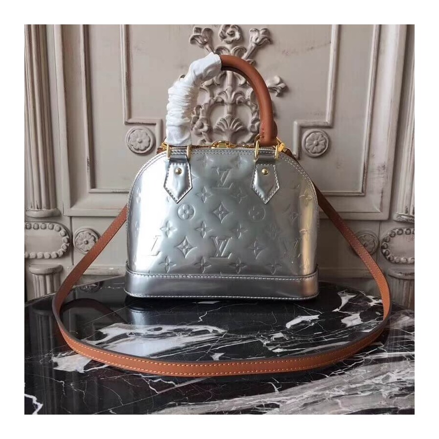Replica Louis Vuitton Monogram Vernis Alma Bb M91606