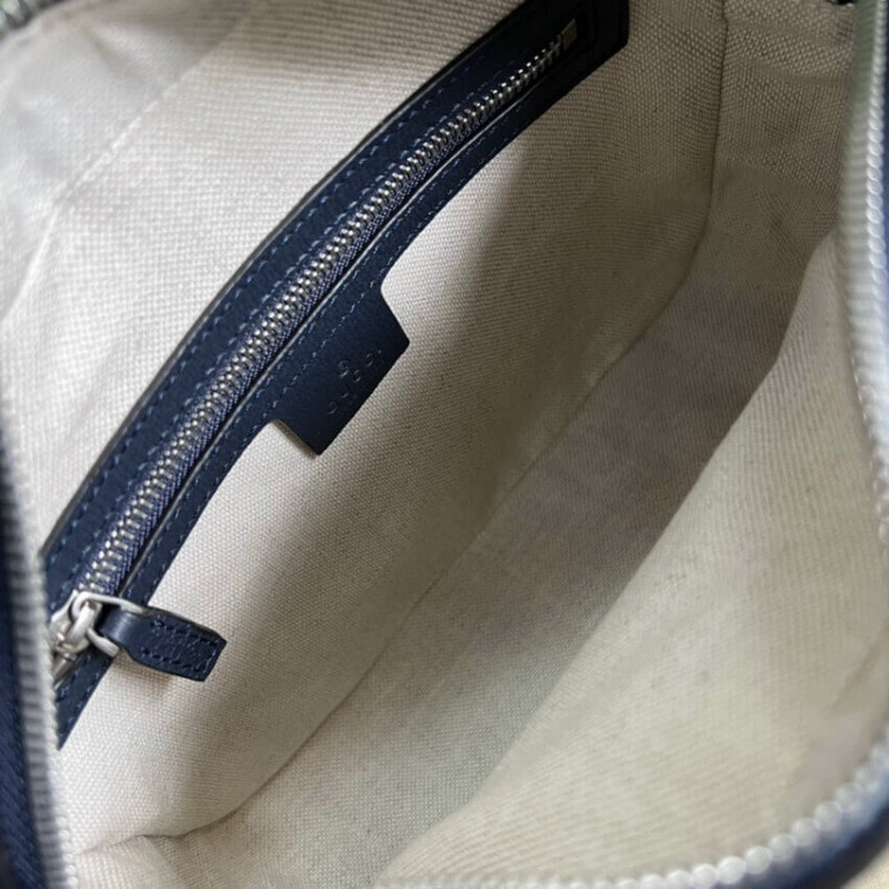 Replica Gucci Horsebit 1955 Small Bag In Blue 645454