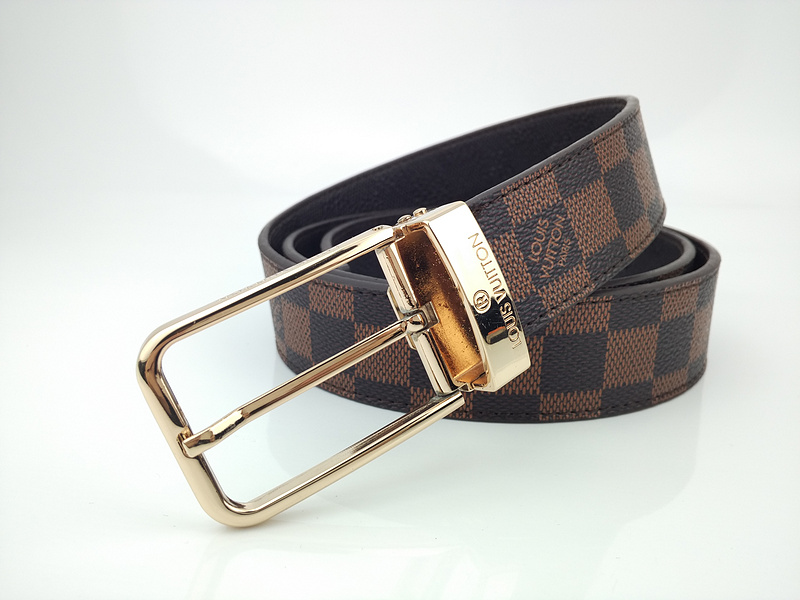 Replica Louis Vuitton Belt L162-80 35Mm Gold