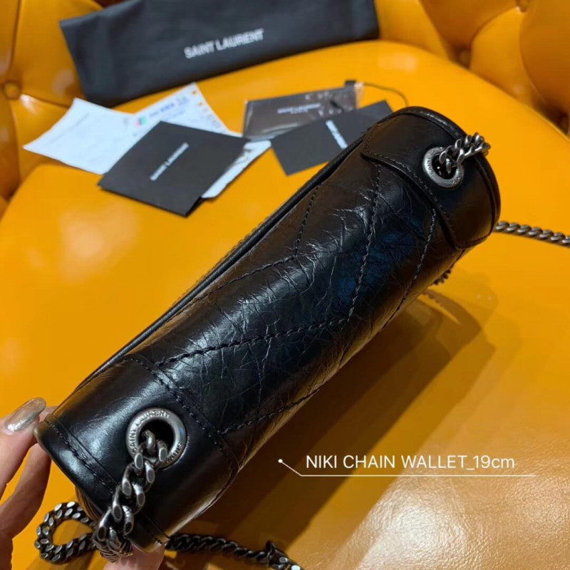 Replica Saint Laurent Niki Chain Wallet Shoulder Bag 583103