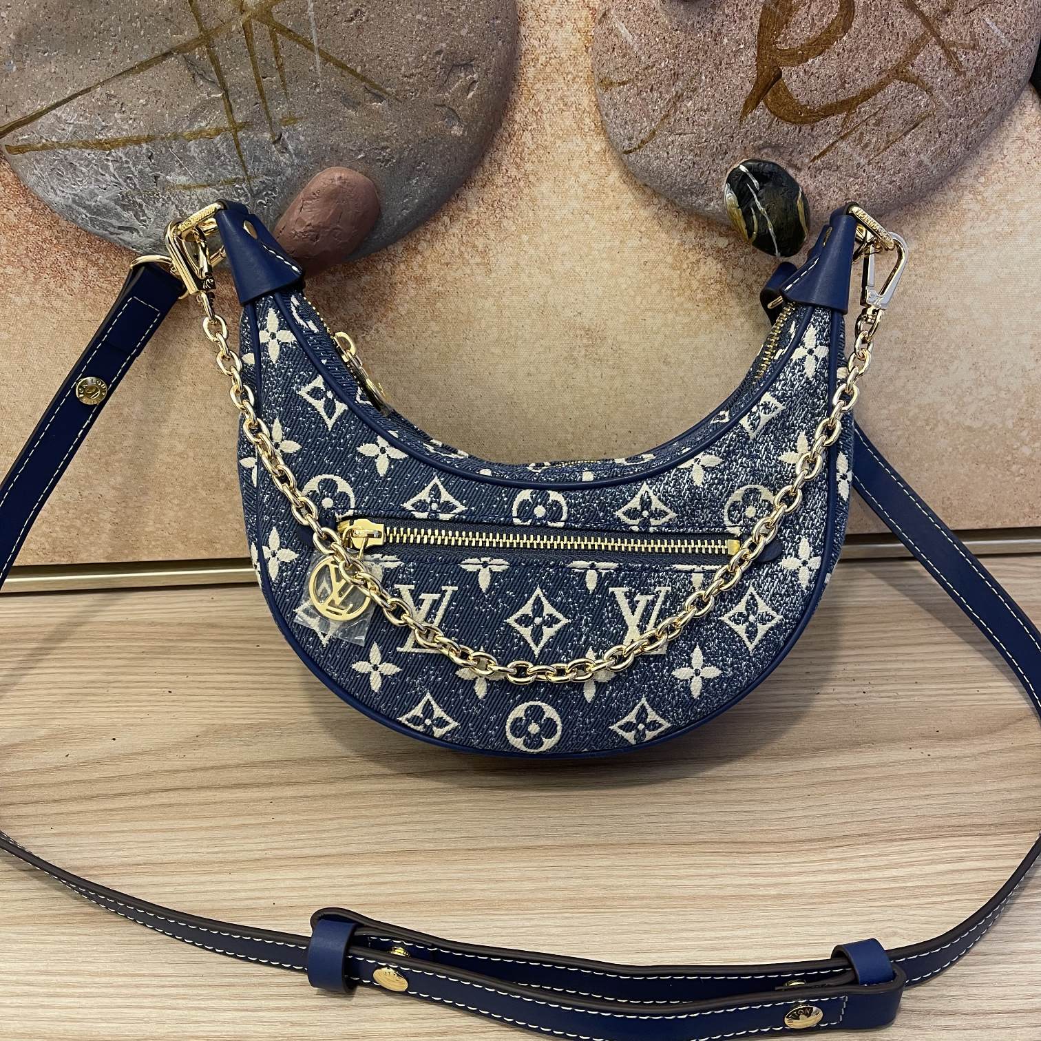Replica Louis Vuitton Loop Baguette Handbag