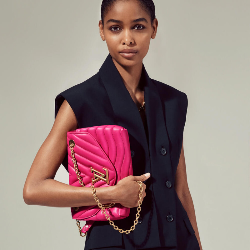 Replica Louis Vuitton New Wave Chain Bag M58553 Agathe Pink