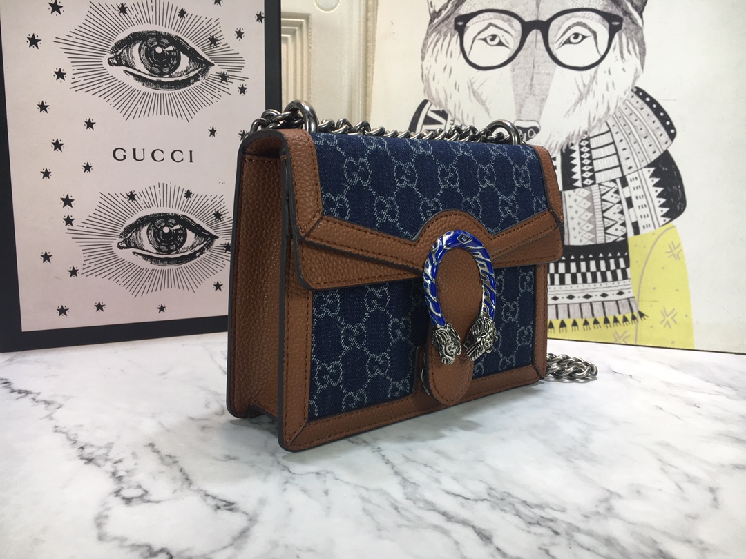 Replica Gucci Blue Dionysus Mini Bag