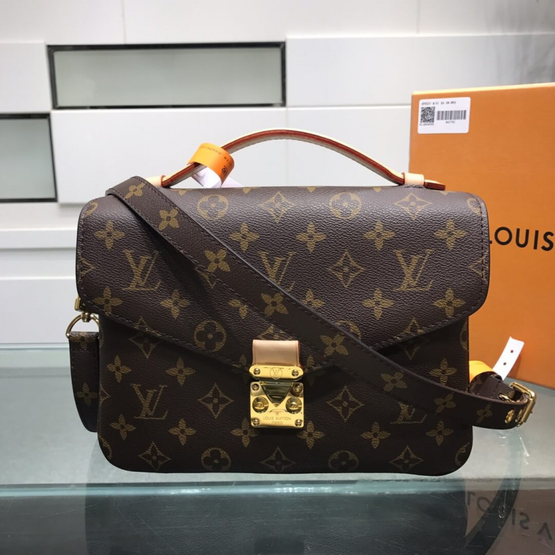 Replica Louis Vuitton Monogram Canvas Pochette Metis M40780