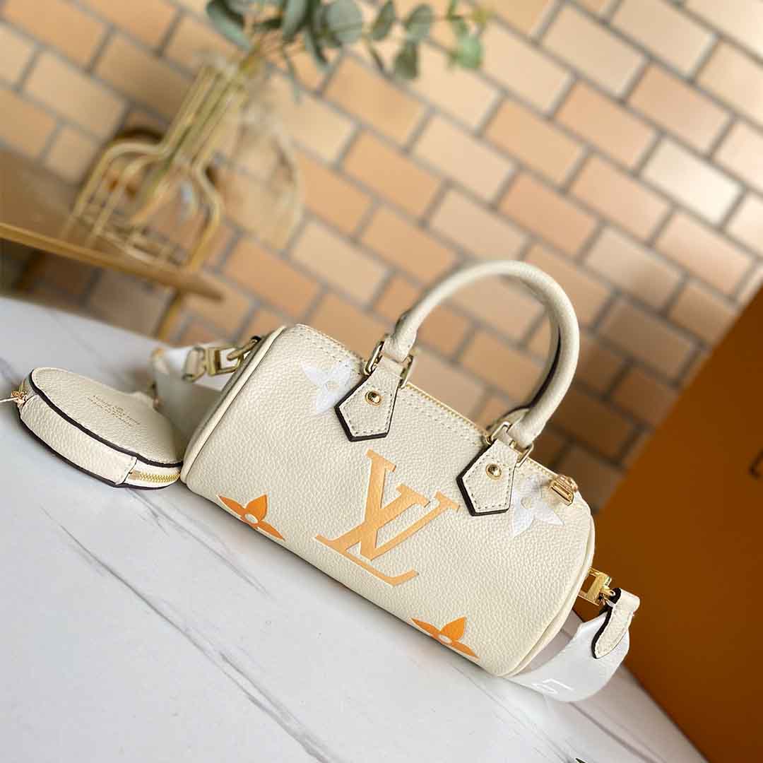 Replica Louis Vuitton Papillon Bb M45707 Pink/Yellow/Black/Blue