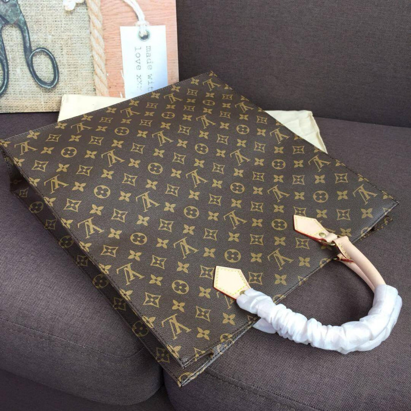 Replica Louis Vuitton Monogram Canvas Sac Plat Tote Bag M51140
